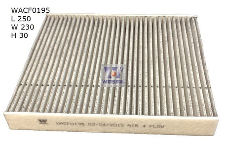 Cabin Filter RCA270C Fits Audi/VW WACF0195 - Wesfil
