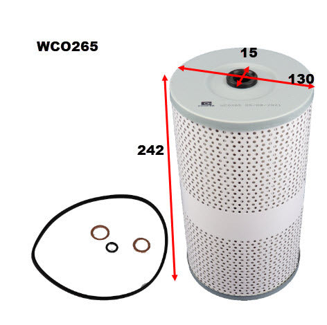 Oil Filter R2377P Fits Nissan WCO265 - Wesfil