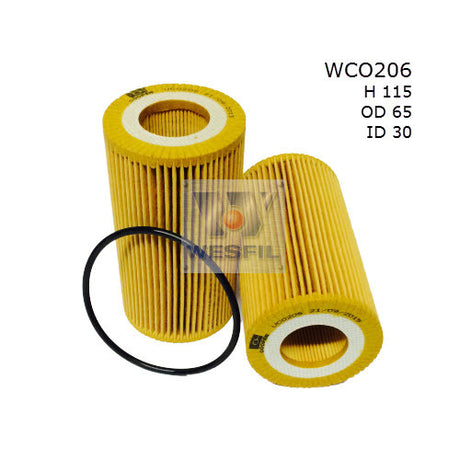Oil Filter Fits Landrover WCO206 - Wesfil