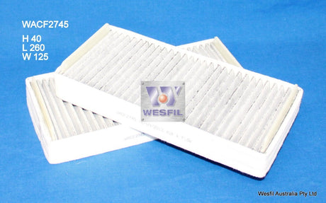 Cabin Filter RCA141P Fits Mercedes WACF2745 - Wesfil