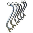 6 Pieces Metric CR-V S-Type Combination Spanner Set - PKTool