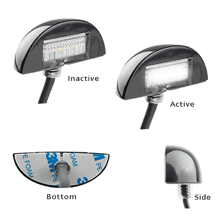 60 Series Licence Lamp 12-24 Volt Twin Blister 60BLM - LED AutoLamps