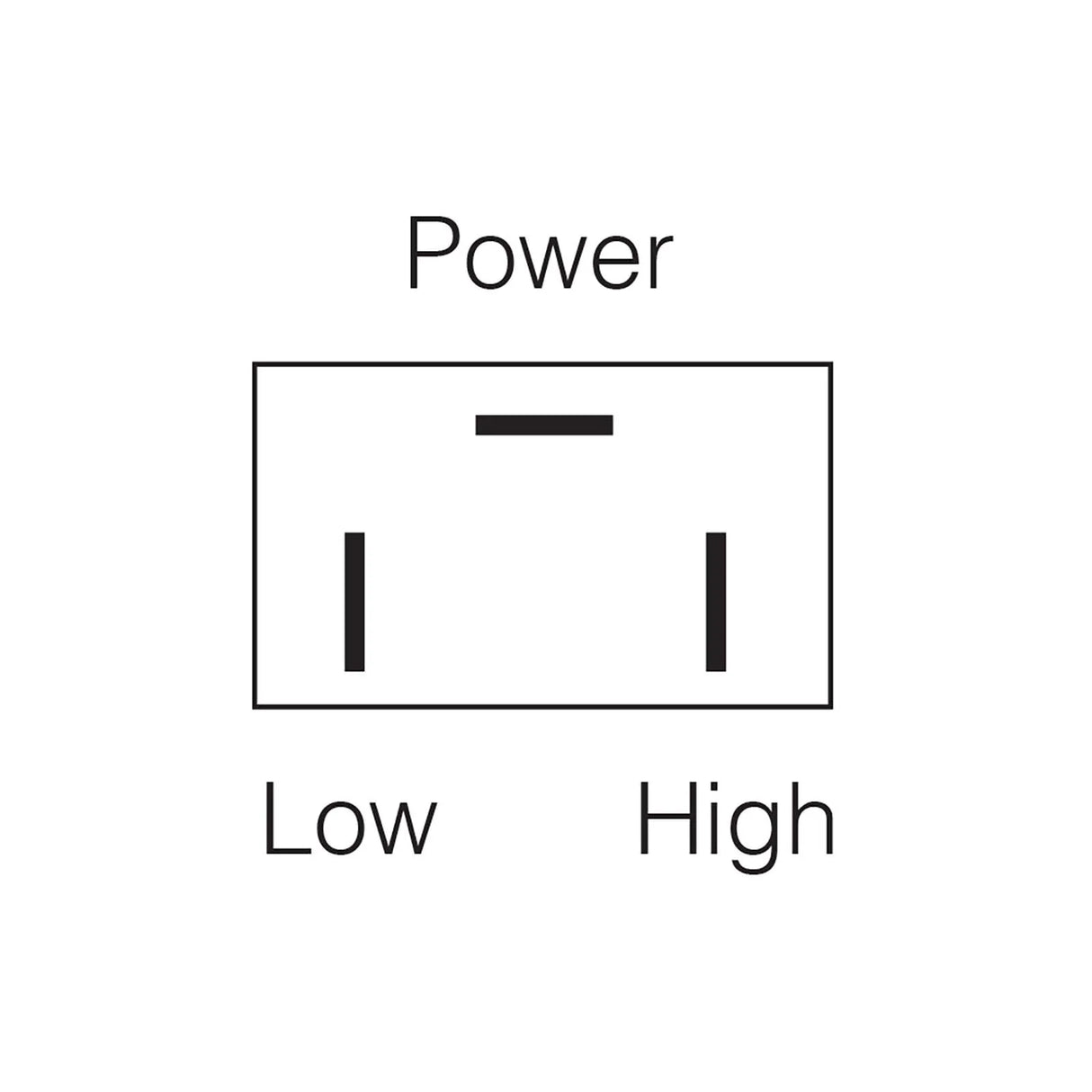 Push/Push Dipper Switch On/On SPST 3A @ 12V - Narva