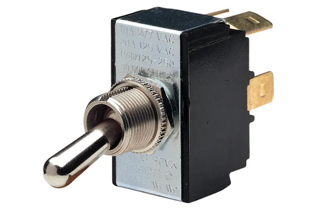 Heavy Duty Toggle Switch Off/On DPST Contacts Rated 25A at 12V - Narva | Universal Auto Spares