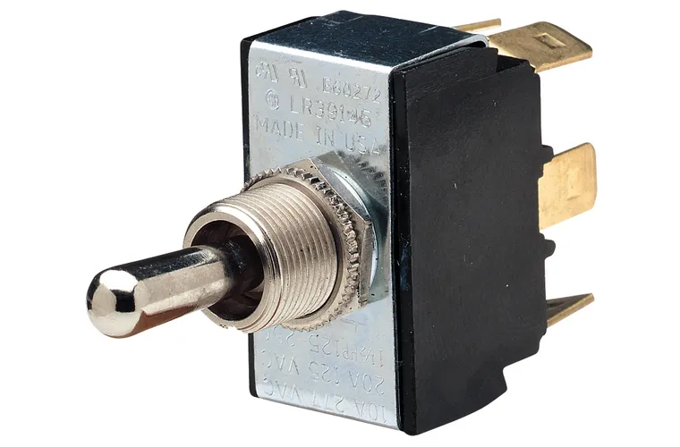 Heavy Duty Toggle Switch On/Off/On DPDT 25A at 12V - Narva