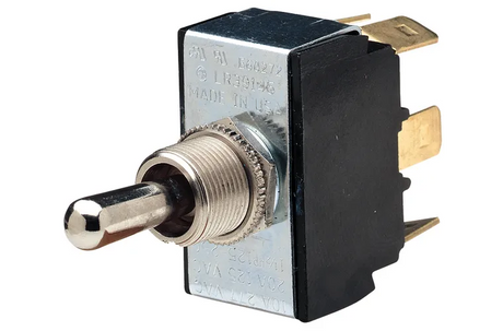 Heavy Duty Toggle Switch On/Off/On DPDT 25A at 12V - Narva | Universal Auto Spares