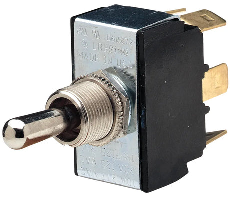Heavy Duty Toggle Switch On/Off/Momentary On DPDT 25A at 12V - Narva | Universal Auto Spares