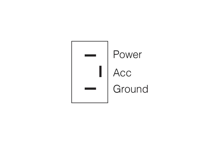 Heavy Duty Toggle Switch Off/On SPST Blue LED 20A @ 12V - Narva