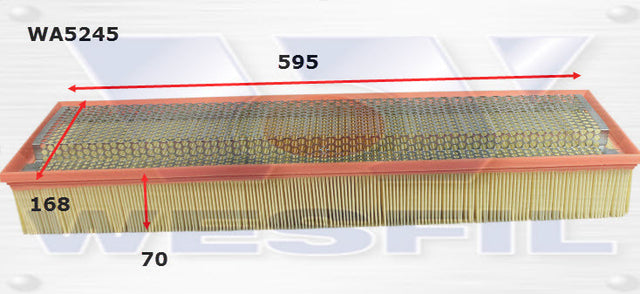 Air Filter Fits Mercedes WA5245 - Wesfil