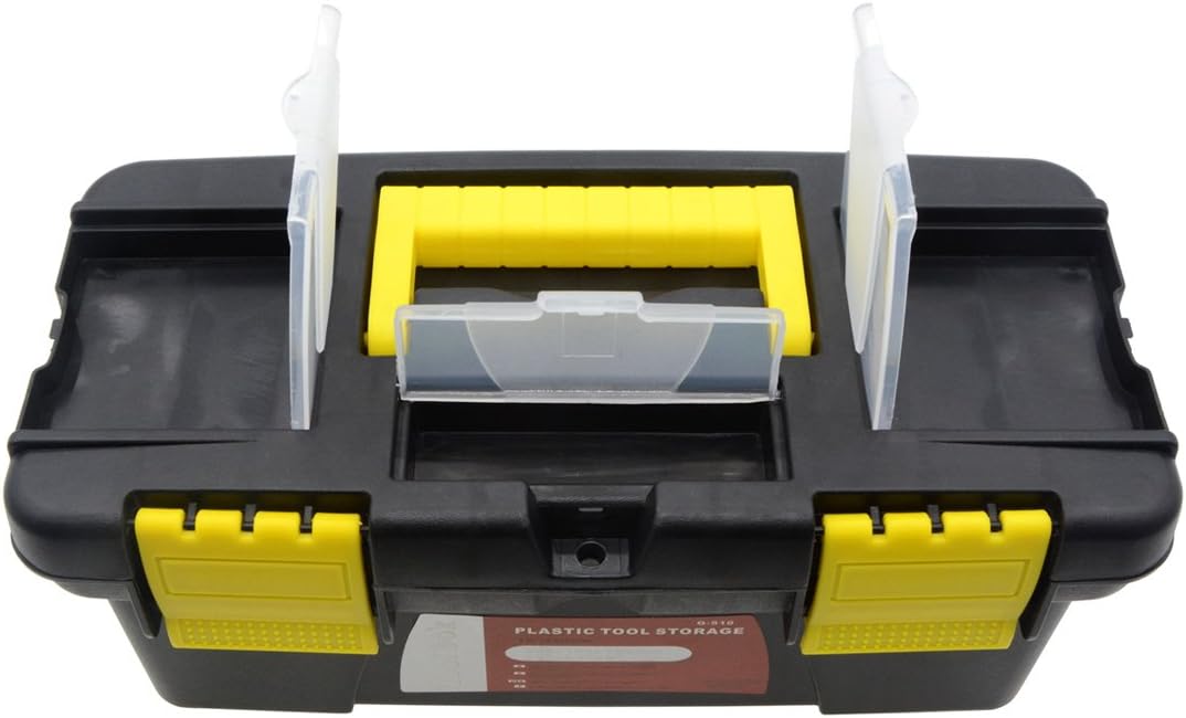 Light Duty Plastic Tool Storage Box 5 Compartments