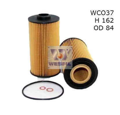 Oil Filter R2614P Fits BMW WCO37 - Wesfil