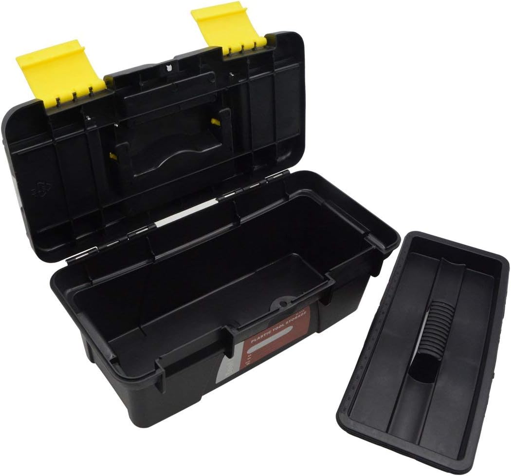 Light Duty Plastic Tool Storage Box 5 Compartments