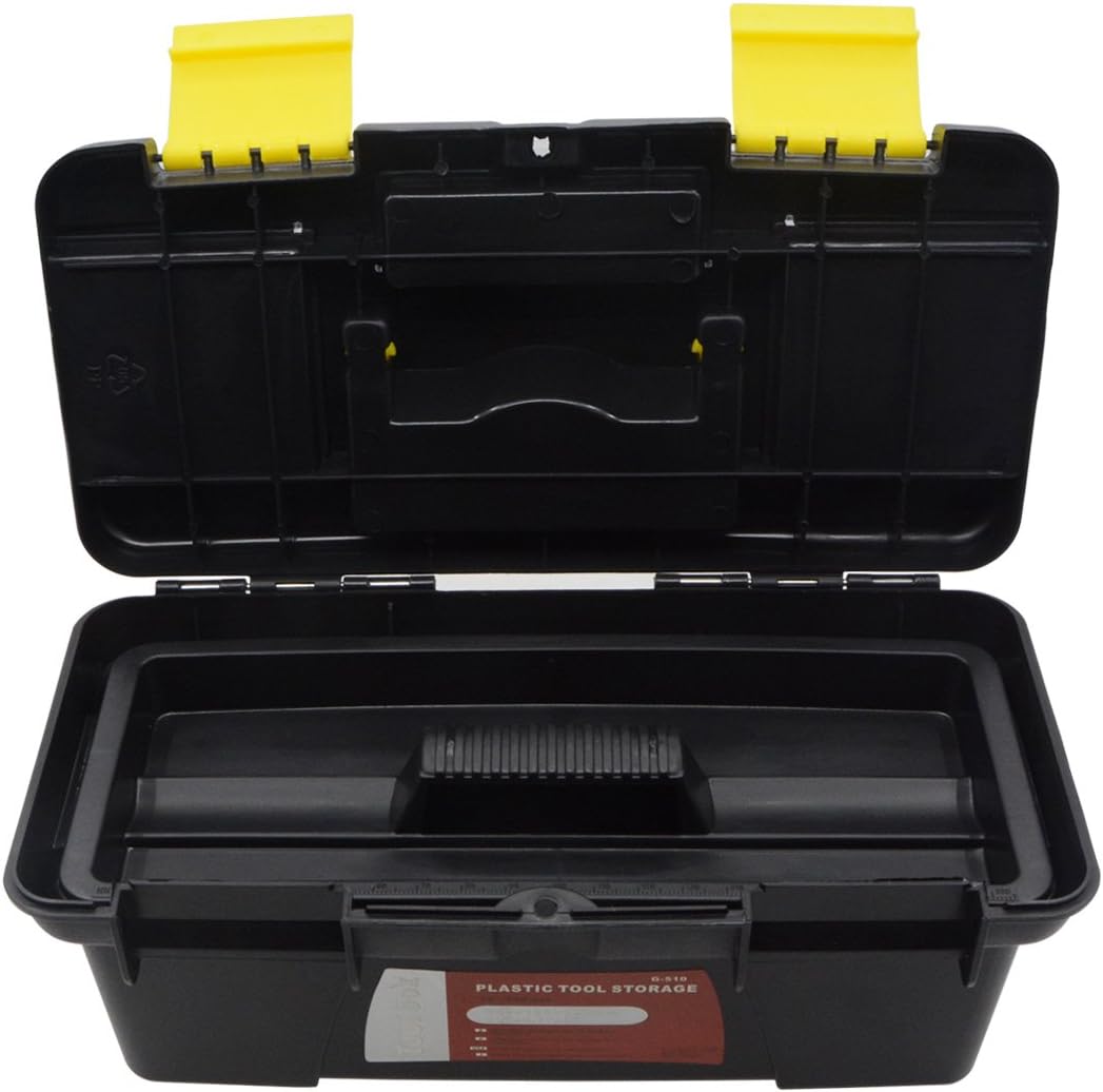 Light Duty Plastic Tool Storage Box 5 Compartments