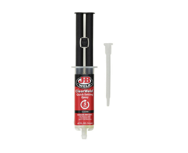 Clear Weld Quick Setting Epoxy High Strength 14mL - J-B Weld