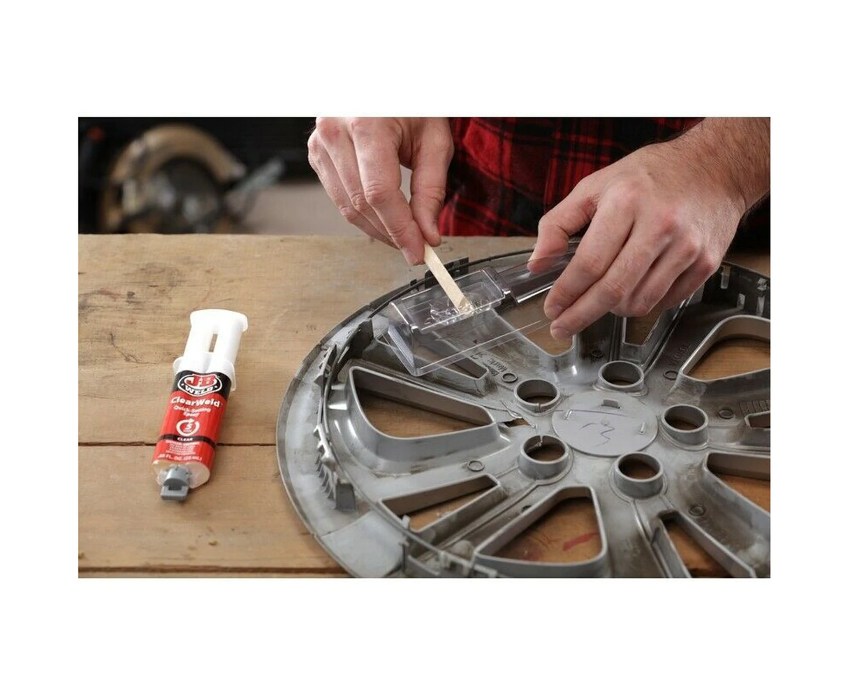 Clear Weld Quick Setting Epoxy High Strength 14mL - J-B Weld