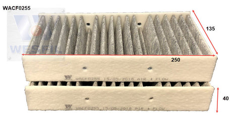 Cabin Filter Fits Mercedes WACF0255 - Wesfil