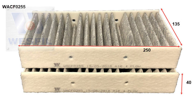 Cabin Filter Fits Mercedes WACF0255 - Wesfil