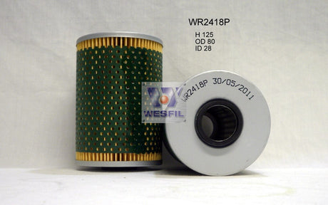 Oil Filter R2418P Fits BMW WR2418P - Wesfil
