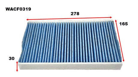 Cabin Filter Fits Maserati WACF0319 - Wesfil