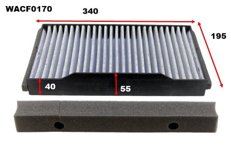 Cabin Filter RCA218C Fits Saab WACF0170 - Wesfil