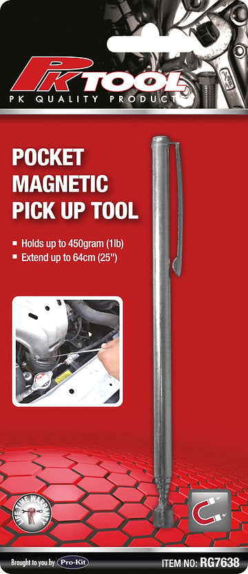 64cm (25”) Telescopic Magnetic Pocket Tool - PKTool