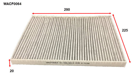 Cabin Filter Fits Alfa WACF0064 - Wesfil