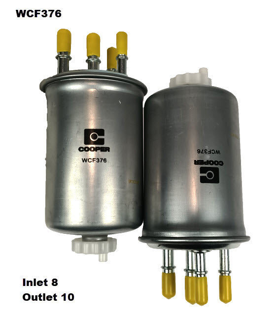Diesel Fuel Filter Z1100 Fits Landrover WCF376 - Wesfil