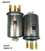 Diesel Fuel Filter Z1100 Fits Landrover WCF376 - Wesfil