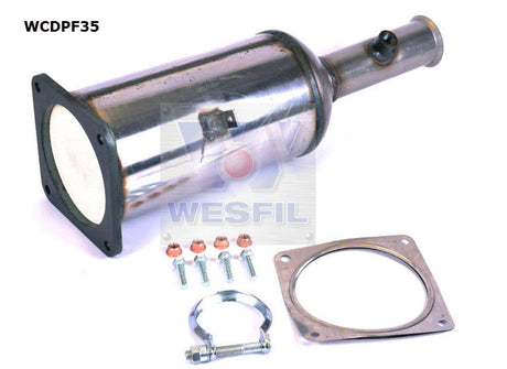Diesel Particulate Filter (DPF) RPF238 Fits Peugeot WCDPF35 - Wesfil