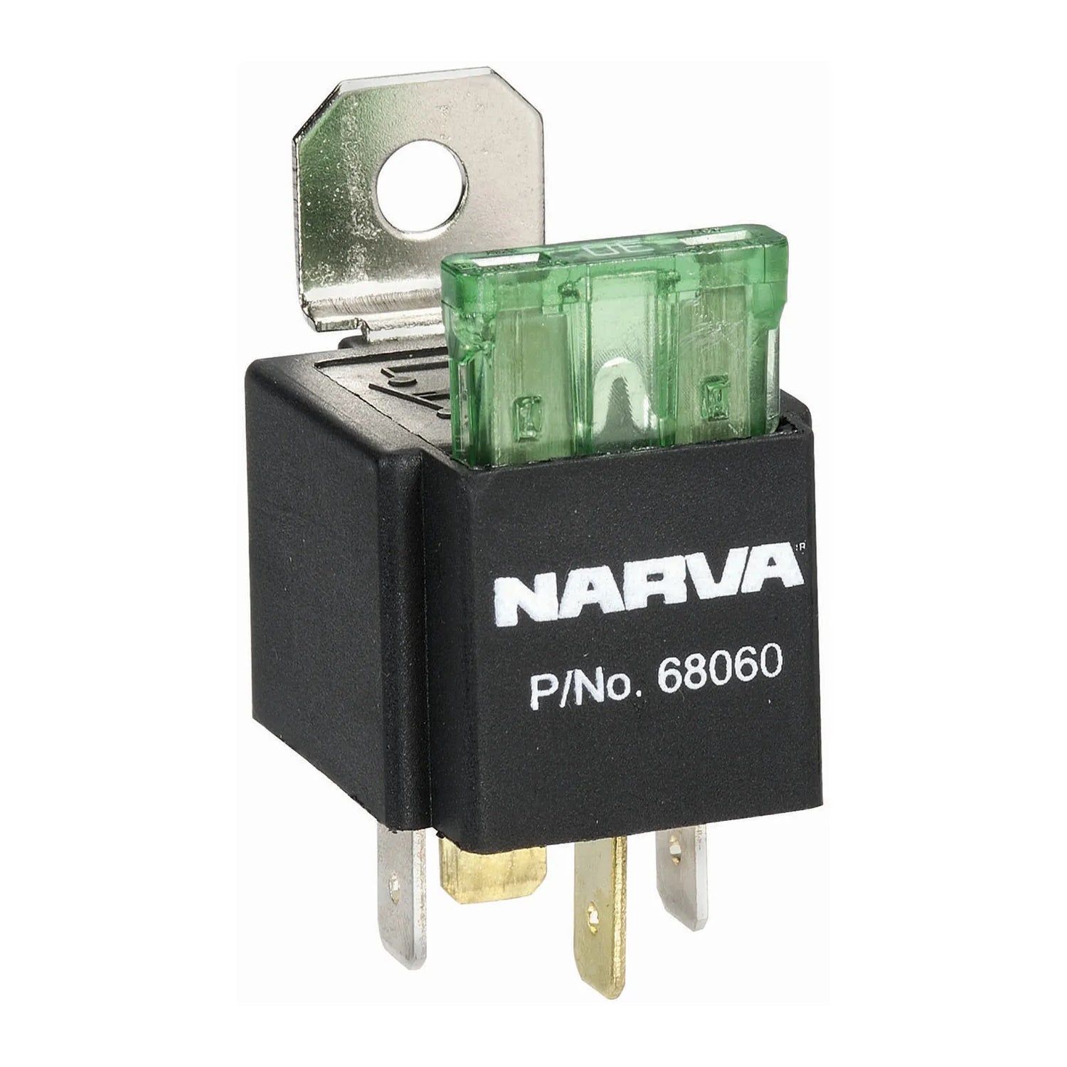 12V 30A 4 Pin Type Fused Relay 0.15A Current Draw - Narva