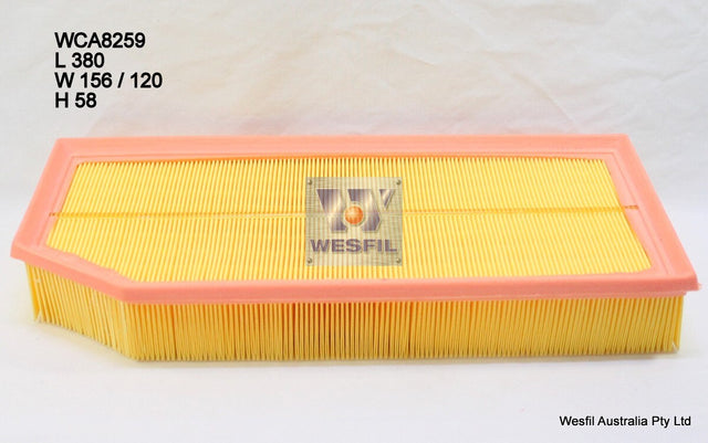 Air Filter A1611 Fits Mercedes WCA8259 - Wesfil