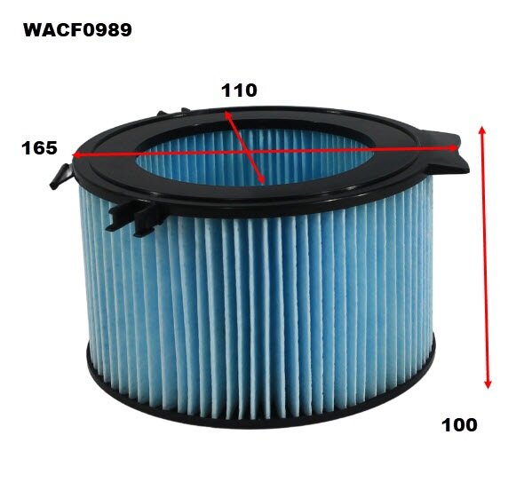 Cabin Filter RCA147P Fits VW WACF0989 - Wesfil