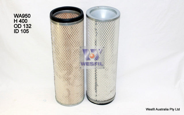 Air Filter HDA5808 Fits Mitsubishi WA950 - Wesfil