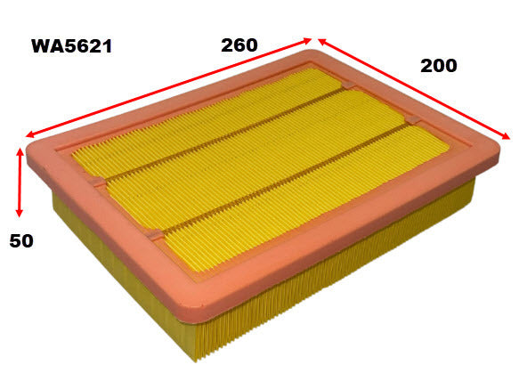 Air Filter Fits MG WA5621 - Wesfil