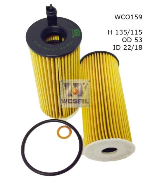 Oil Filter R2808P Fits BMW/Mini WCO159 - Wesfil