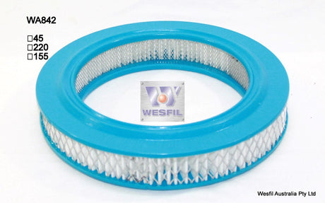 Air Filter A496 Fits Mazda WA842 - Wesfil