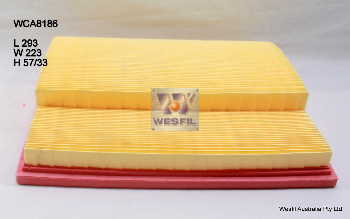 Air Filter Fits Mercedes WCA8186 - Wesfil