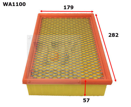 Air Filter A1439 Fits Ford WA1100 - Wesfil
