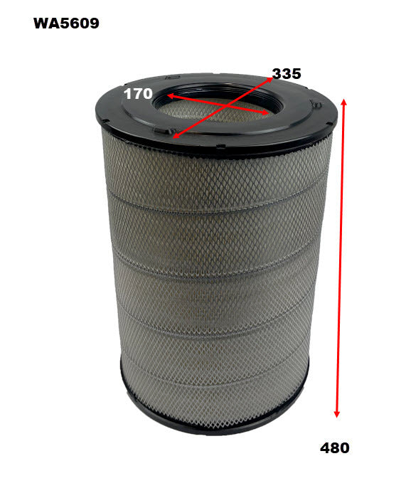 Air Filter Fits Nissan WA5609 - Wesfil