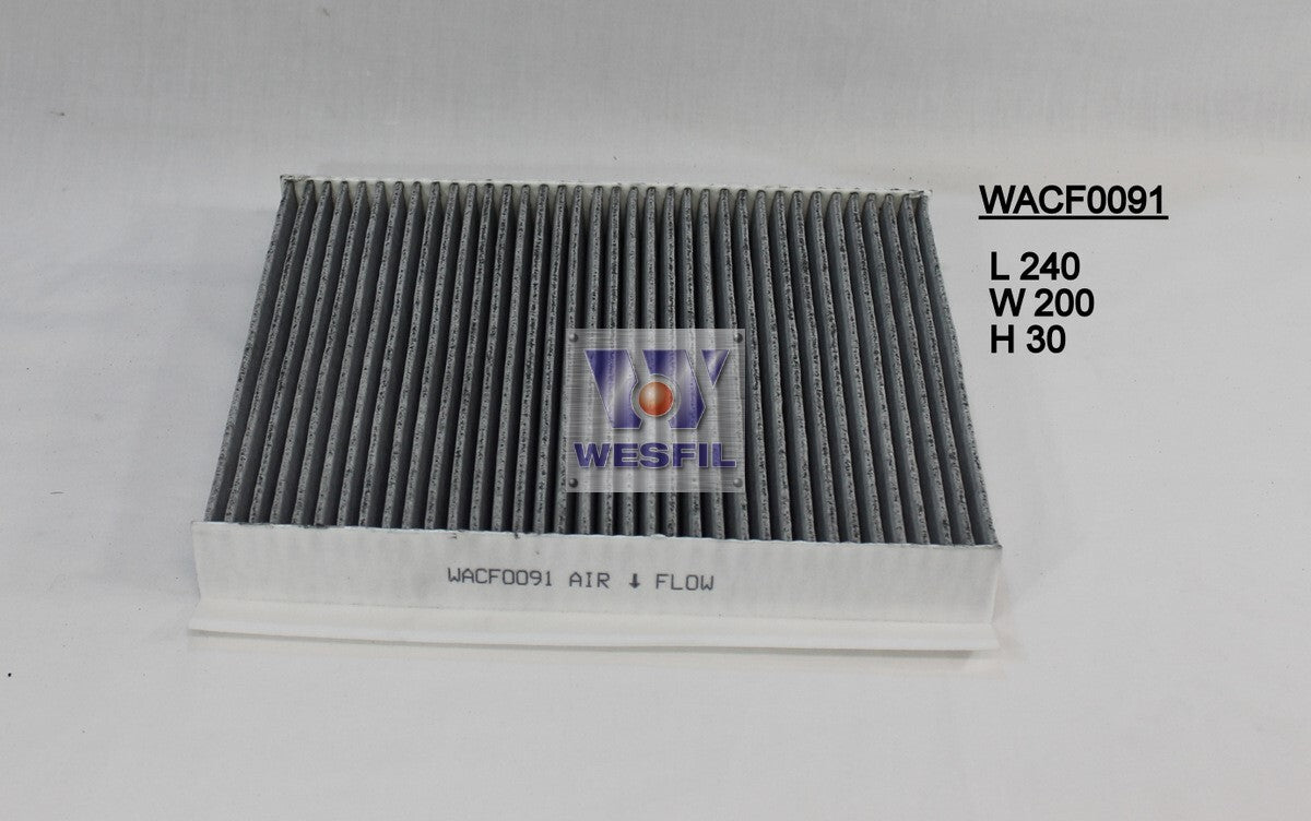 Cabin Filter RCA179P Fits Honda WACF0091 - Wesfil