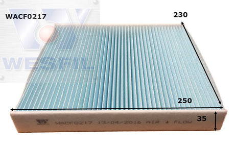 Cabin Filter RCA274C Fits Audi/Skoda/VW WACF0217 - Wesfil