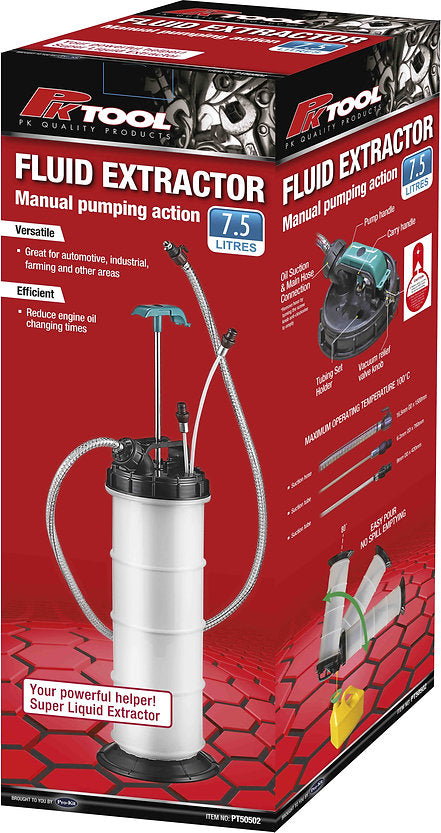 7 1/2LTR Manual Pumping Action Easy Pour No Spill Emptying - PKTool