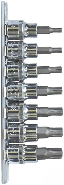 7 Piece 3/8” DR 48mm Ribe Bits Socket Set - PKTool | Universal Auto Spares