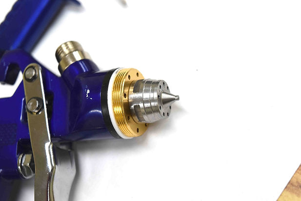 7 Piece HVLP Gravity Air Spray Gun Kit All-In-One Set - PKTool