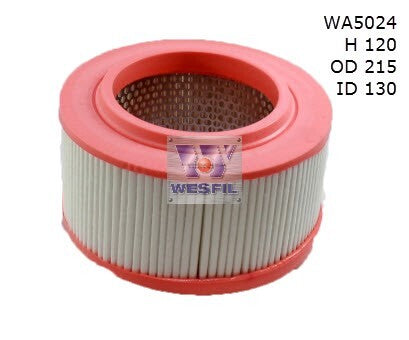 Air Filter Fits Kia WA5024 - Wesfil