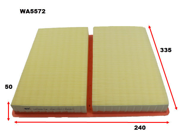 Air Filter Fits Alfa WA5572 - Wesfil