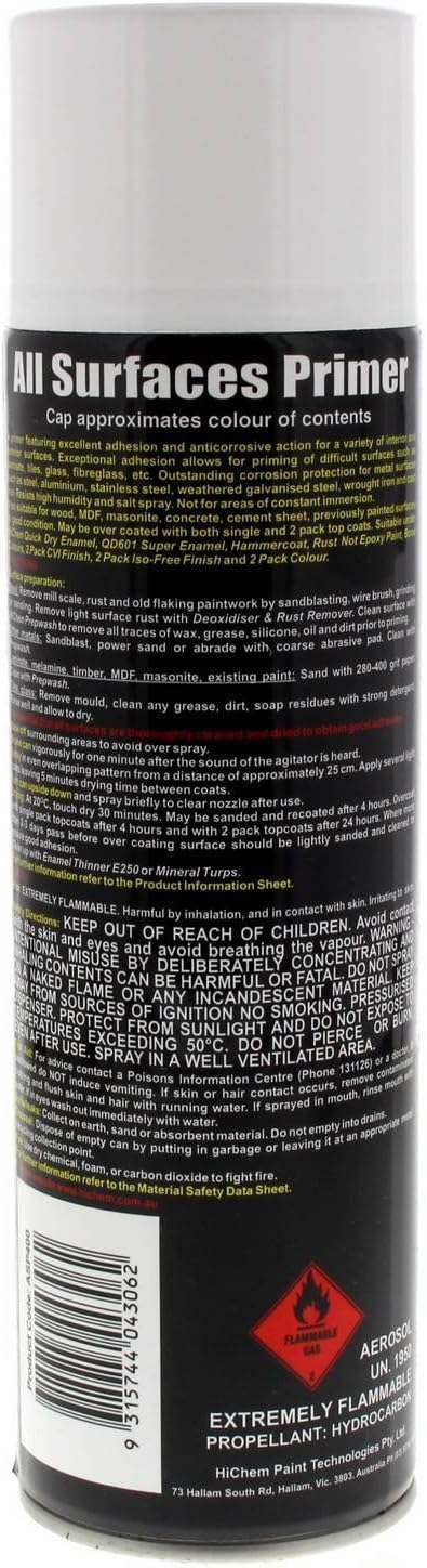 All Surfaces Primer Superior Adhesion/ Anti-Corrosive - HiChem