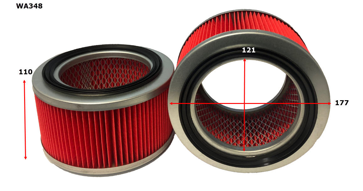 Air Filter A348 Fits Holden/Suzuki WA348 - Wesfil