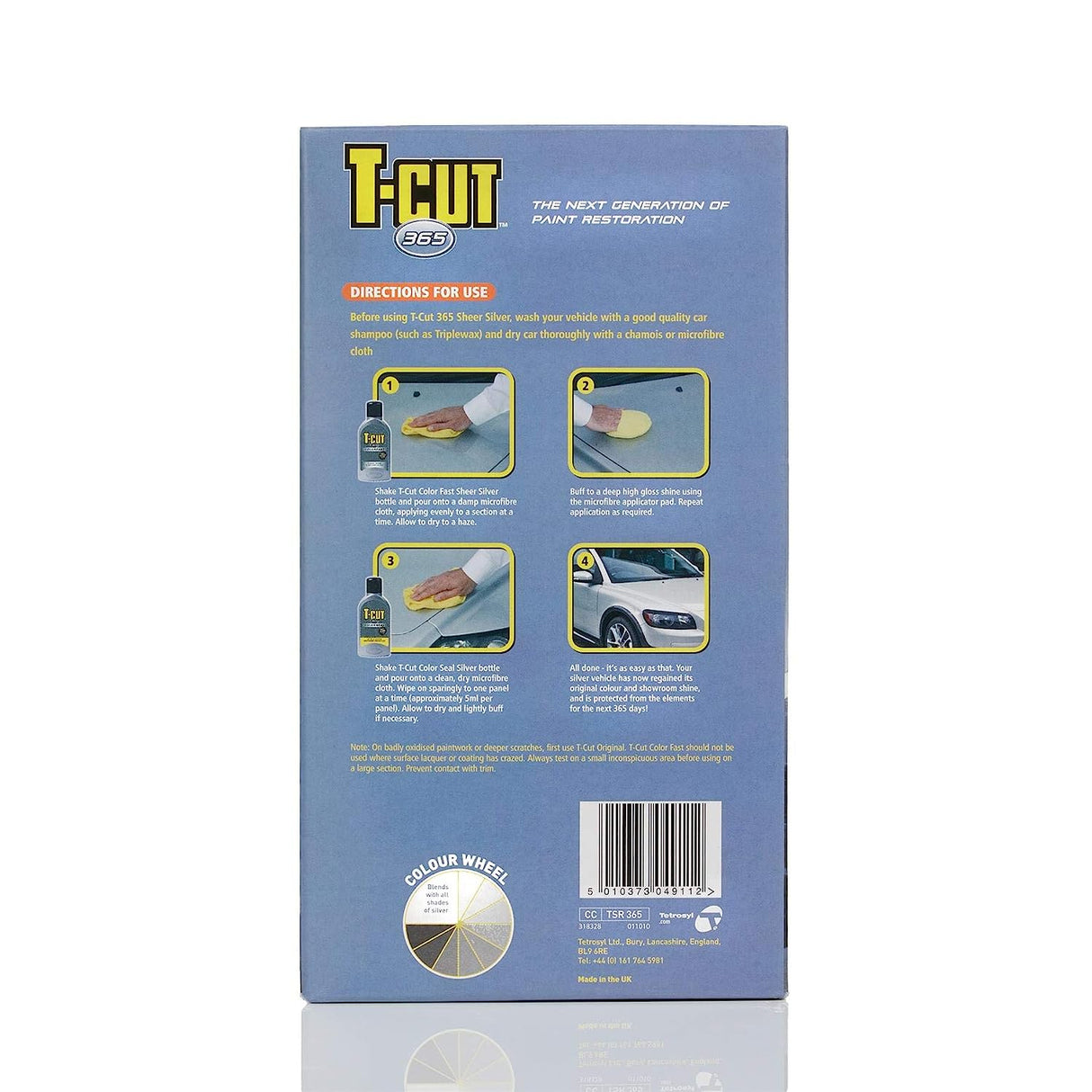 Paintwork Perfection Sheer Silver - T-CUT 365