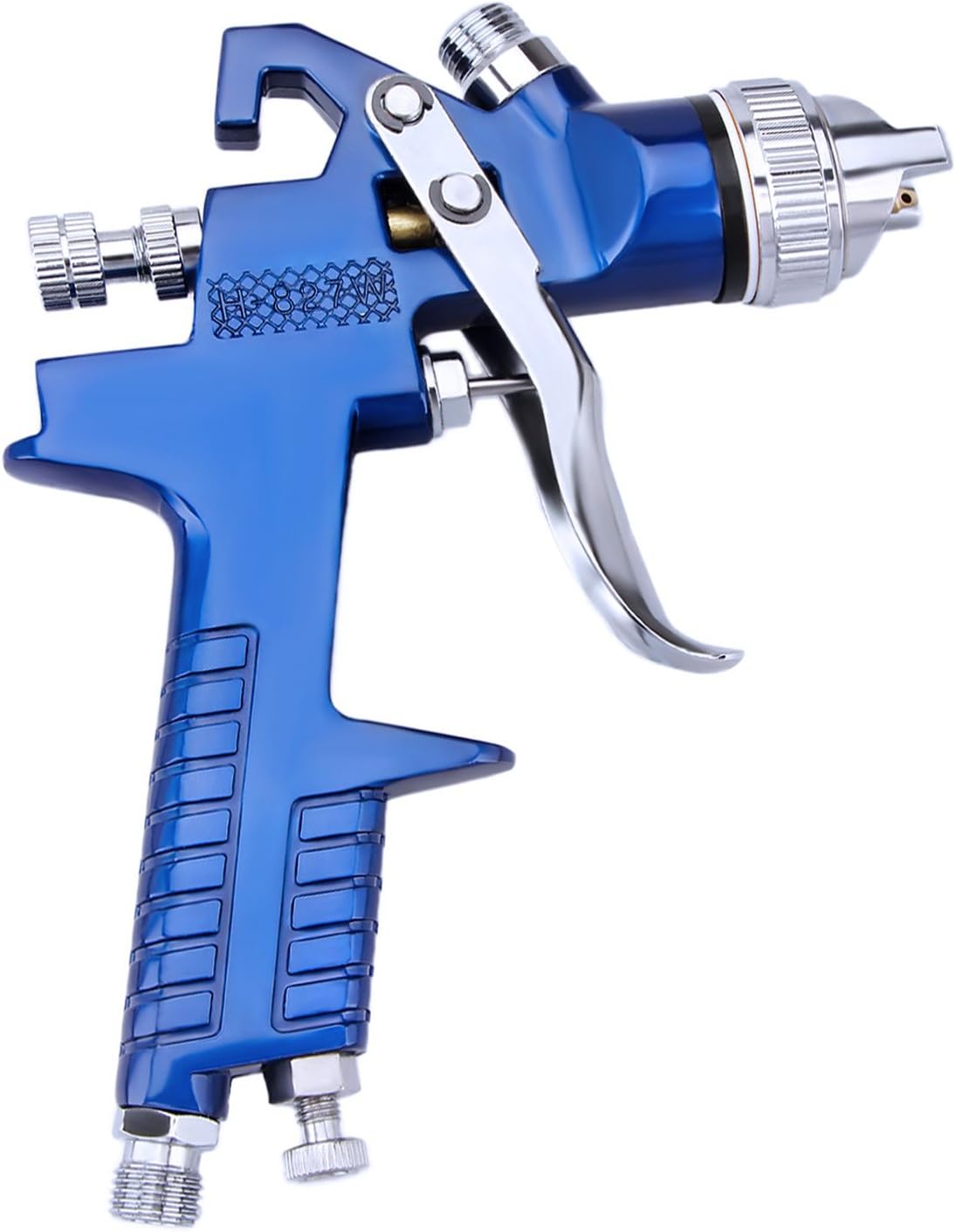 Gravity Feed Spray Paint Gun 1.7MM Nozzle Auto Body 600cc Plastic Cup